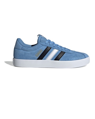 Scarpe Sportive Sneakers Adidas VL Court 3.0 uomo Light Blue Cloud White Core Black - Sports Shoes Sneakers Adidas VL Court 3.0 men's Light Blue Cloud White Core Black - Chaussures de sport baskets Adidas VL Court 3.0 homme bleu clair nuage blanc noyau noir - Sportschuhe Sneakers Adidas VL Court 3.0 Herren Hellblau Wolkenweiß Kernschwarz