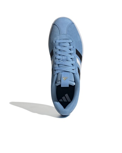 Scarpe Sportive Sneakers Adidas VL Court 3.0 uomo Light Blue Cloud White Core Black - Sports Shoes Sneakers Adidas VL Court 3.0 men's Light Blue Cloud White Core Black - Chaussures de sport baskets Adidas VL Court 3.0 homme bleu clair nuage blanc noyau noir - Sportschuhe Sneakers Adidas VL Court 3.0 Herren Hellblau Wolkenweiß Kernschwarz