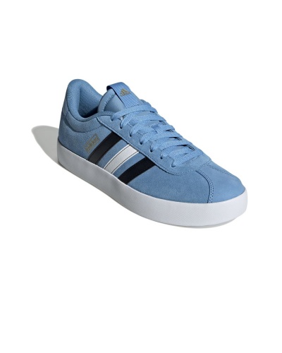 Scarpe Sportive Sneakers Adidas VL Court 3.0 uomo Light Blue Cloud White Core Black - Sports Shoes Sneakers Adidas VL Court 3.0 men's Light Blue Cloud White Core Black - Chaussures de sport baskets Adidas VL Court 3.0 homme bleu clair nuage blanc noyau noir - Sportschuhe Sneakers Adidas VL Court 3.0 Herren Hellblau Wolkenweiß Kernschwarz