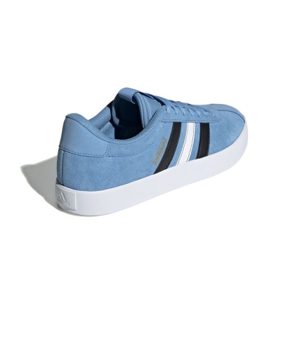 Scarpe Sportive Sneakers Adidas VL Court 3.0 uomo Light Blue Cloud White Core Black - Sports Shoes Sneakers Adidas VL Court 3.0 men's Light Blue Cloud White Core Black - Chaussures de sport baskets Adidas VL Court 3.0 homme bleu clair nuage blanc noyau noir - Sportschuhe Sneakers Adidas VL Court 3.0 Herren Hellblau Wolkenweiß Kernschwarz