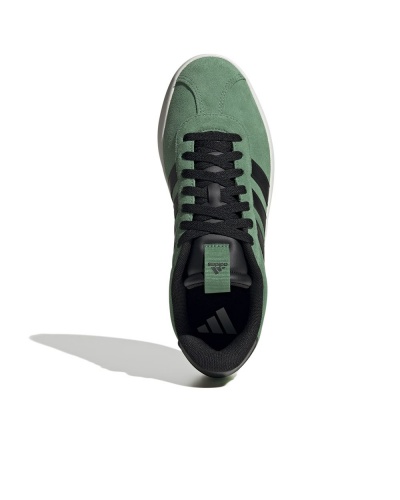 Scarpe Sportive Sneakers Adidas VL Court 3.0 pelle uomo Verde - Sports Shoes Sneakers Adidas VL Court 3.0 mens leather Green - Chaussures de sport Baskets Adidas VL Court 3.0 homme cuir Vert - Sportschuhe Turnschuhe Adidas VL Court 3.0 herren leder Grün