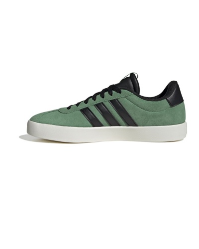 Scarpe Sportive Sneakers Adidas VL Court 3.0 pelle uomo Verde - Sports Shoes Sneakers Adidas VL Court 3.0 mens leather Green - Chaussures de sport Baskets Adidas VL Court 3.0 homme cuir Vert - Sportschuhe Turnschuhe Adidas VL Court 3.0 herren leder Grün