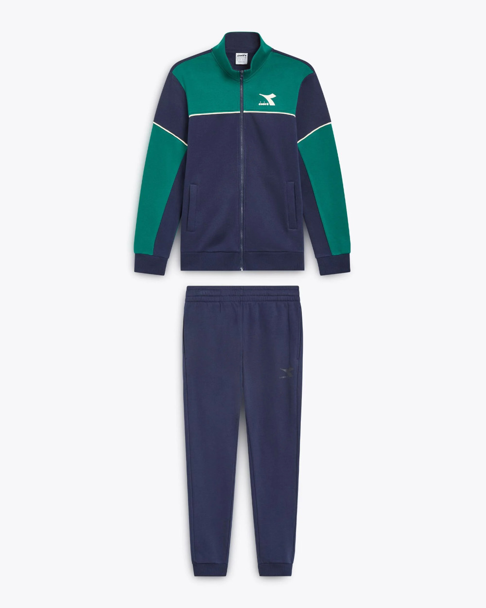survêtement complet Costume HOMME Diadora FZ Core de base Aventure verte - Imagen 9 de 14