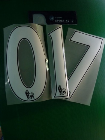Squadre Premier League Numero a scelta x maglia calcio PS PRO 2013 15 Bianco