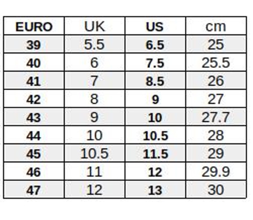 Le Coq Sportif Size Chart Cm